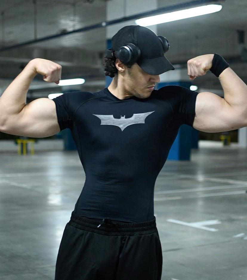 THE BATMAN compression tshirt - Scar shop