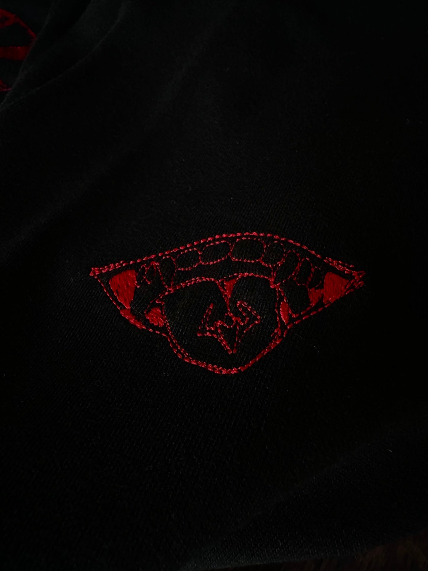 RED&BLACK HOODIE - Scar shop