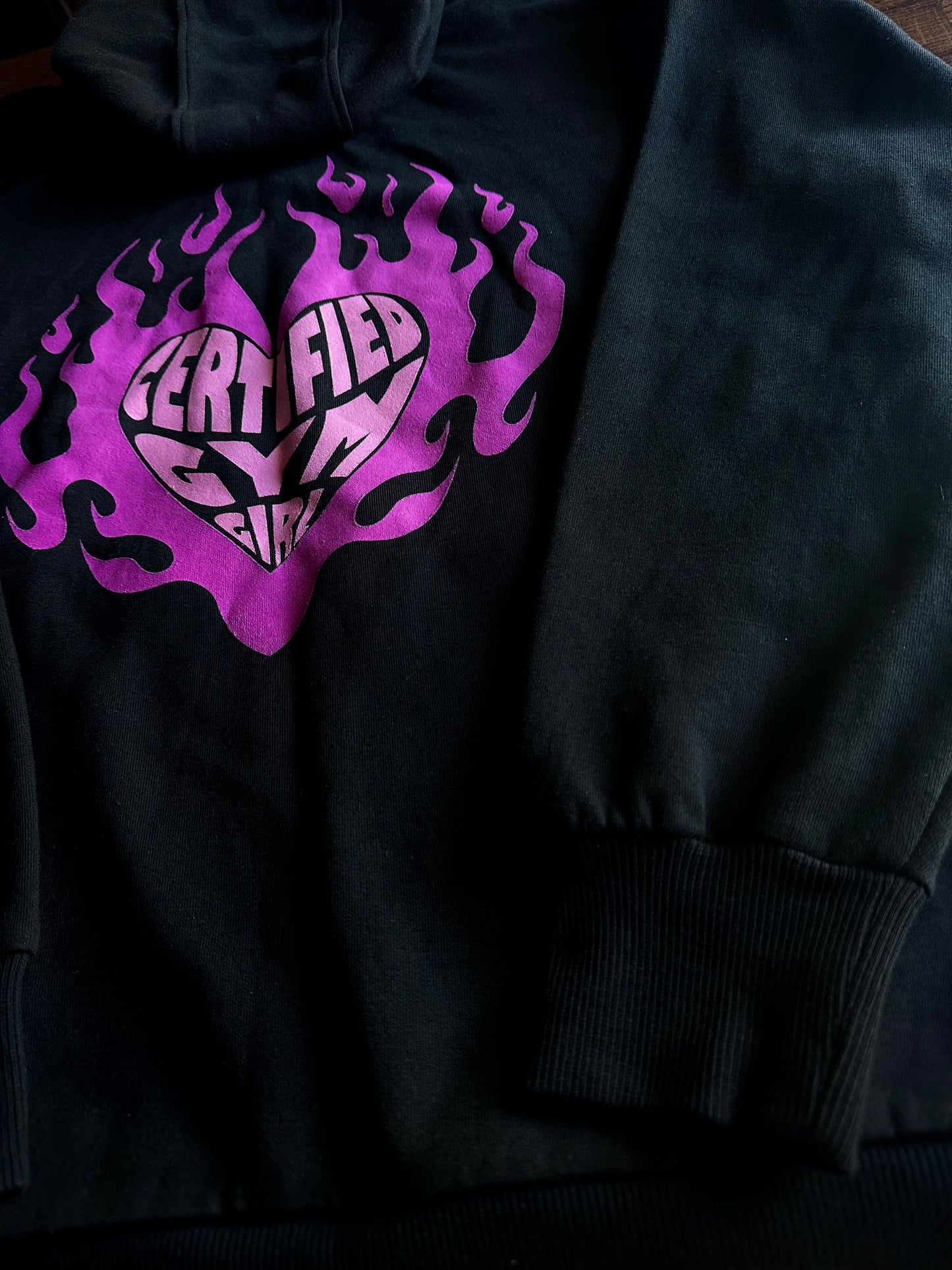 GYM GIRL HOODIE - Scar shop