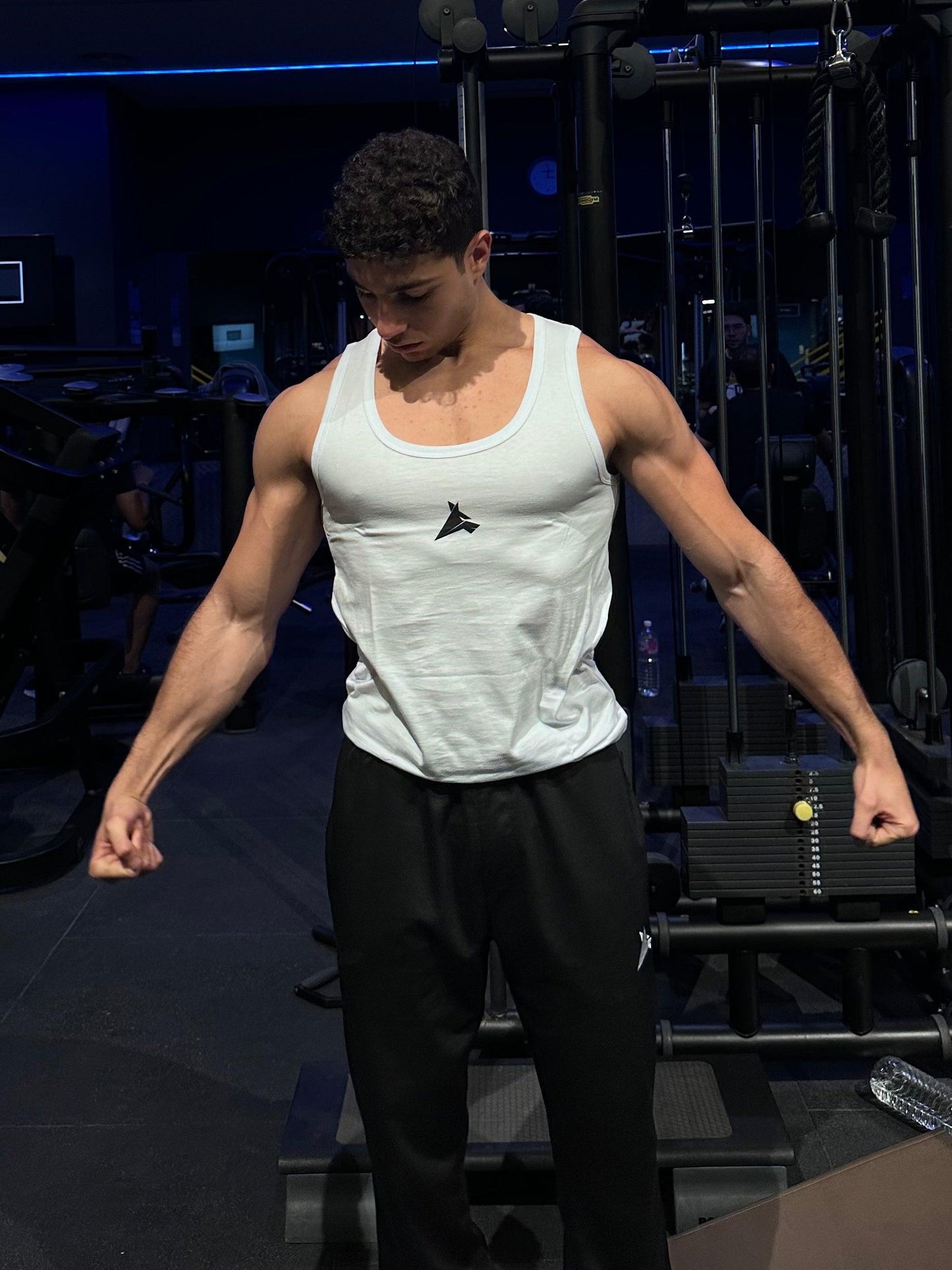 White Tank-Top - Scar shop
