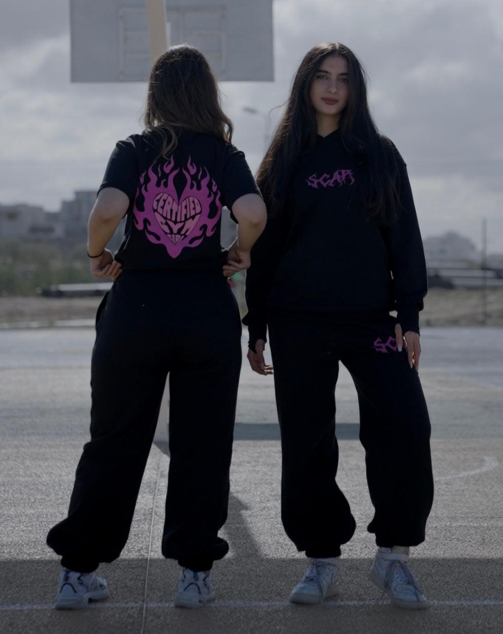 GYM GIRL HOODIE - Scar shop