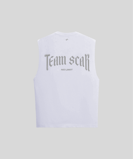 Teamscar white tank