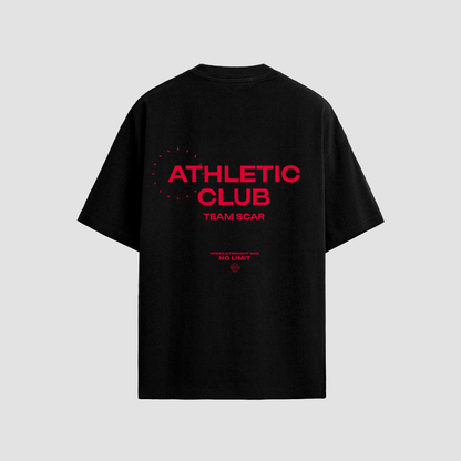 Athletic club tshirt red