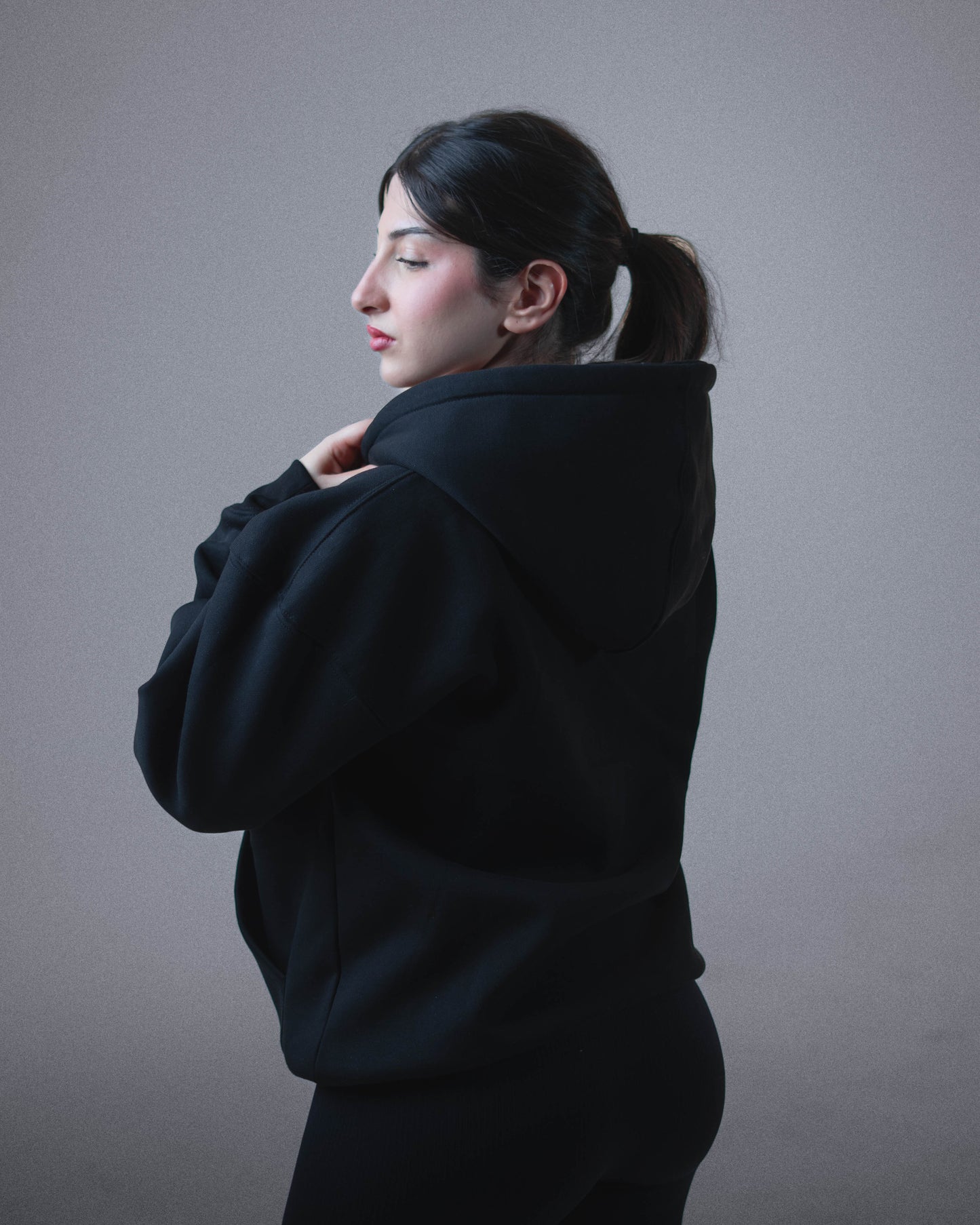 Team scar hoodie black