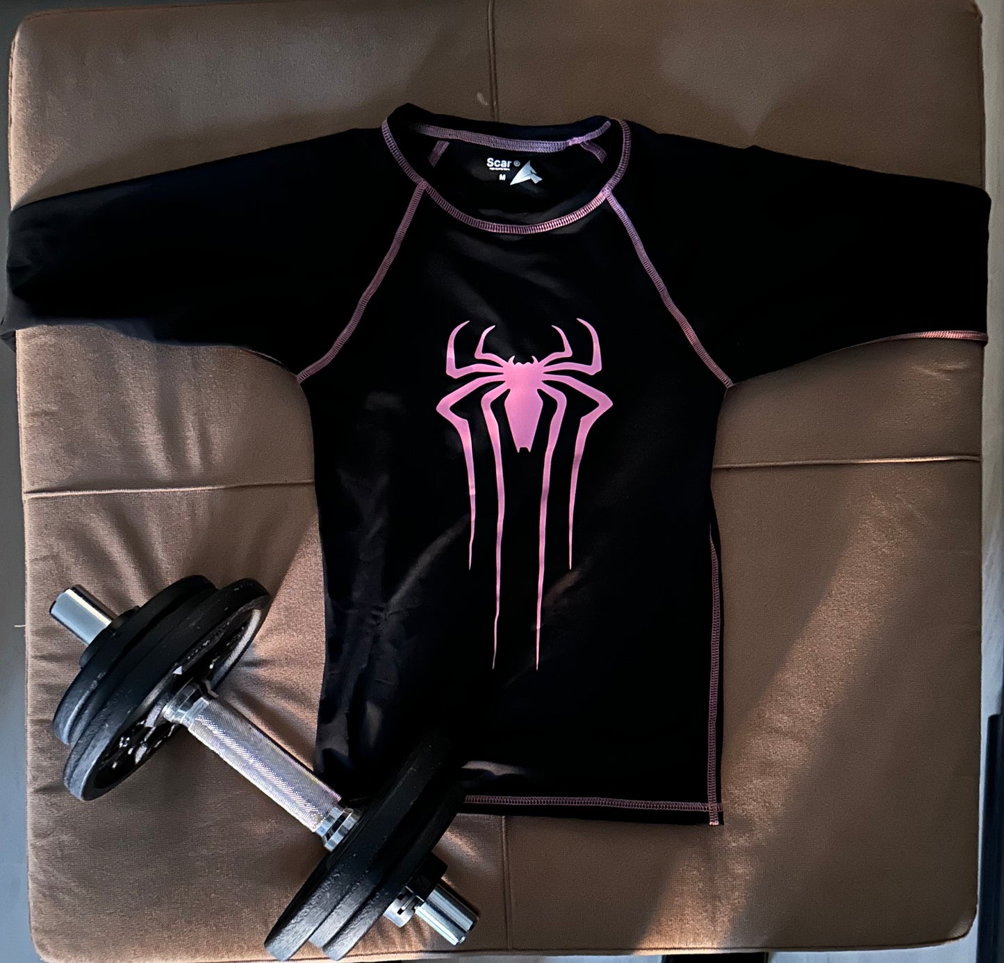 Spidergirl compression shirt