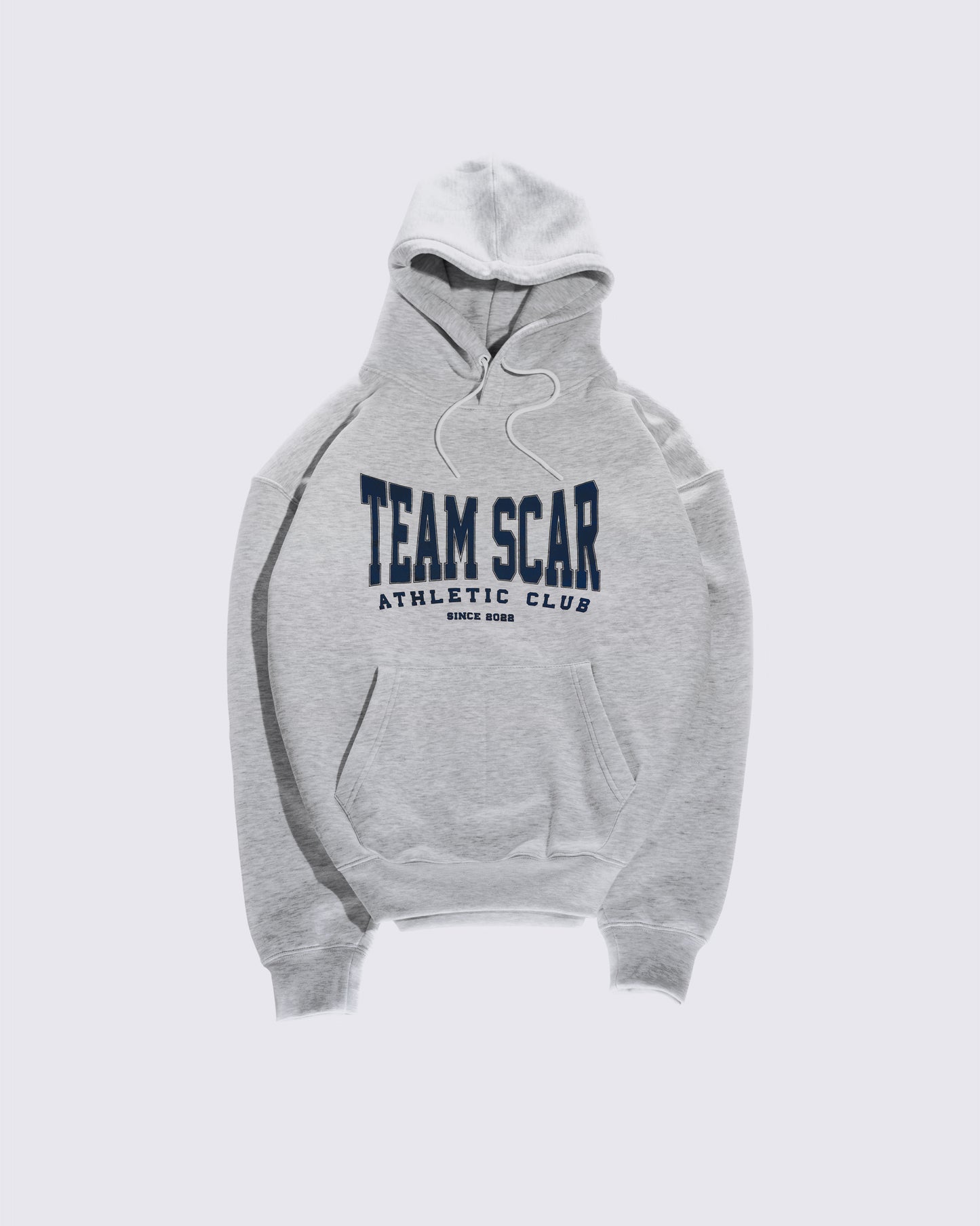 Team scar hoodie grey