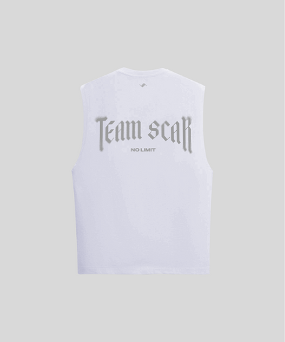 Teamscar white tank