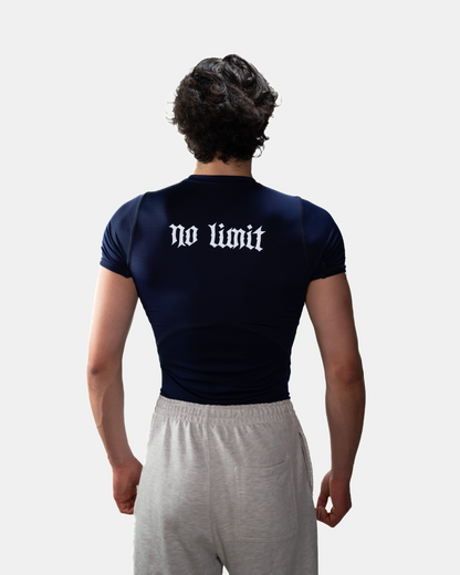 Midnight chrome compression Tshirt