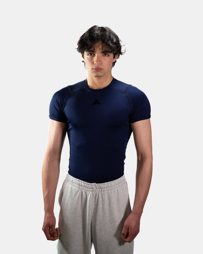 Midnight chrome compression Tshirt