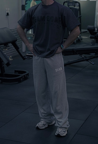 Grey sweatpants