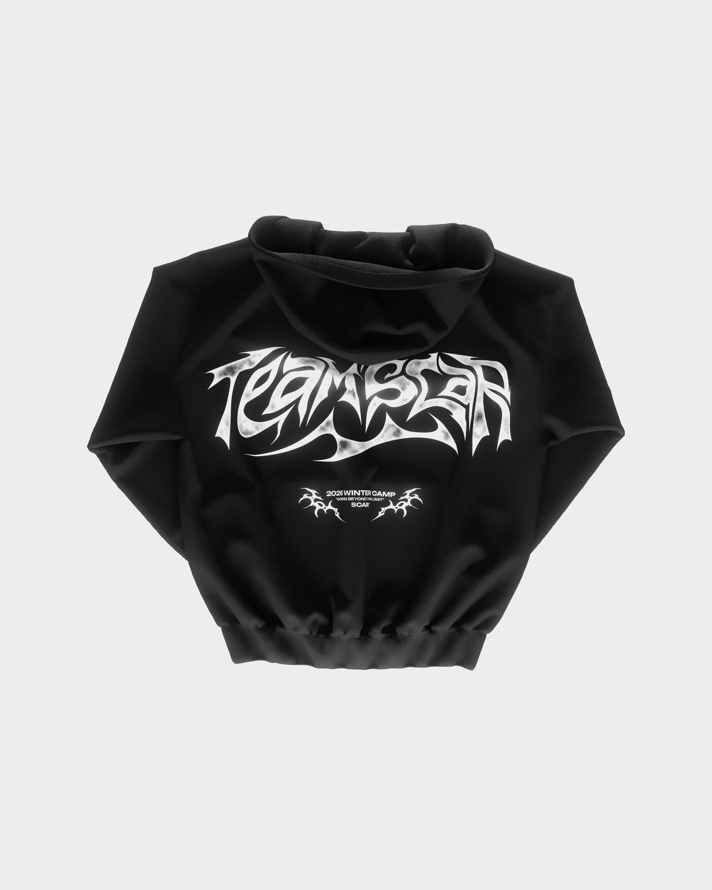 FLOW ZIP-UP HOODIE Black