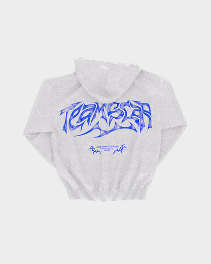 FLOW ZIP-UP HOODIE Grey