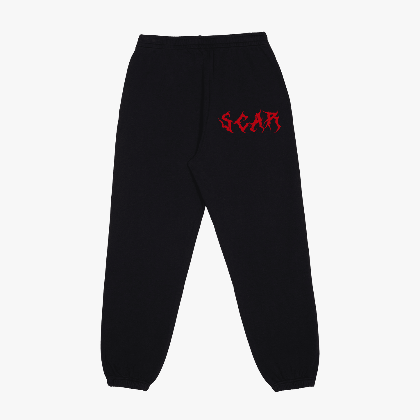 RED & BLACK SWEATPANTS - Scar shop 