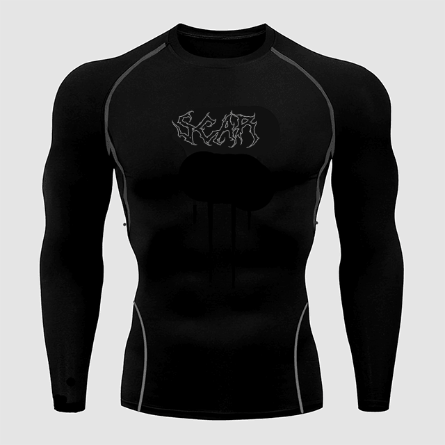 Scar compression shirt black - Scar shop 